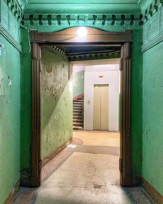 парадная дома Массинена (фото Владимира Карельского)