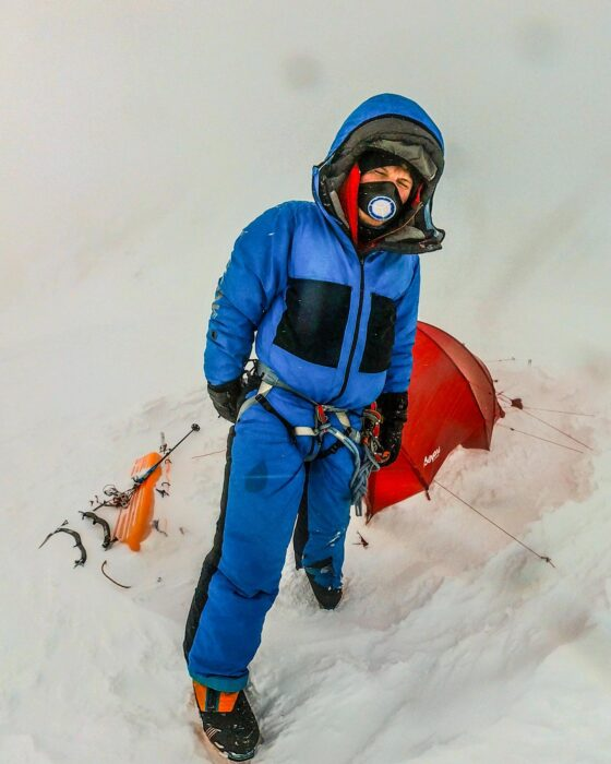 Большинство экспедиций Кобуша являются подготовкой к зимнему Эвересту, как, например, его одиночное восхождение на Денали в январе прошлого года . Фото: Йост Кобуш 