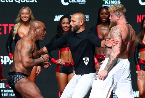    Майк Тайсон и Джейк Пол