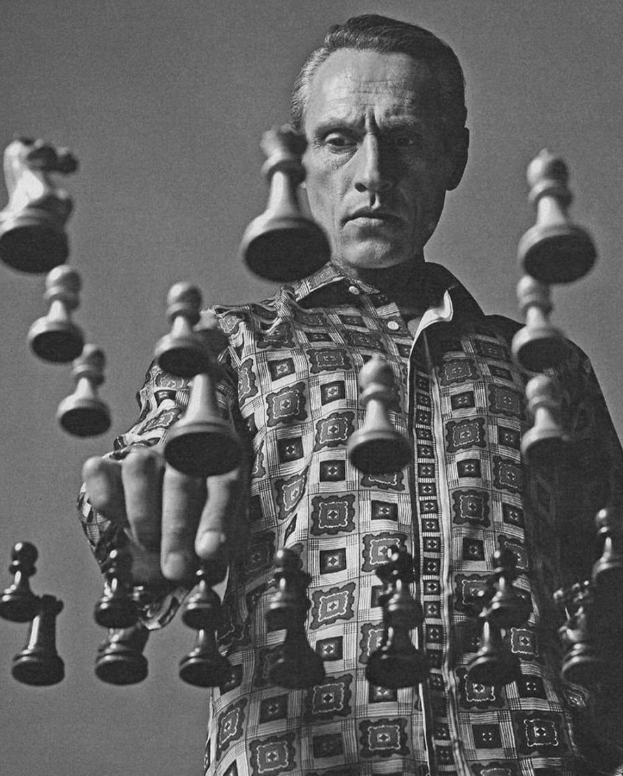 Молодой Марсель Дюшан.