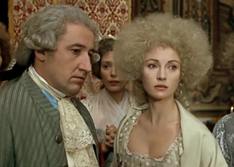 Луи XVI и Мария-Антуанетта в фильме "Французская революция" (1989).