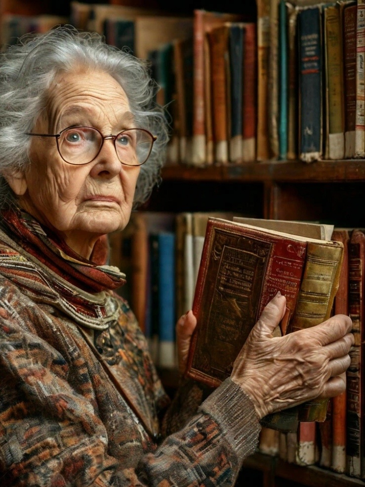 Старый библиотекарь по мнению шедеврума