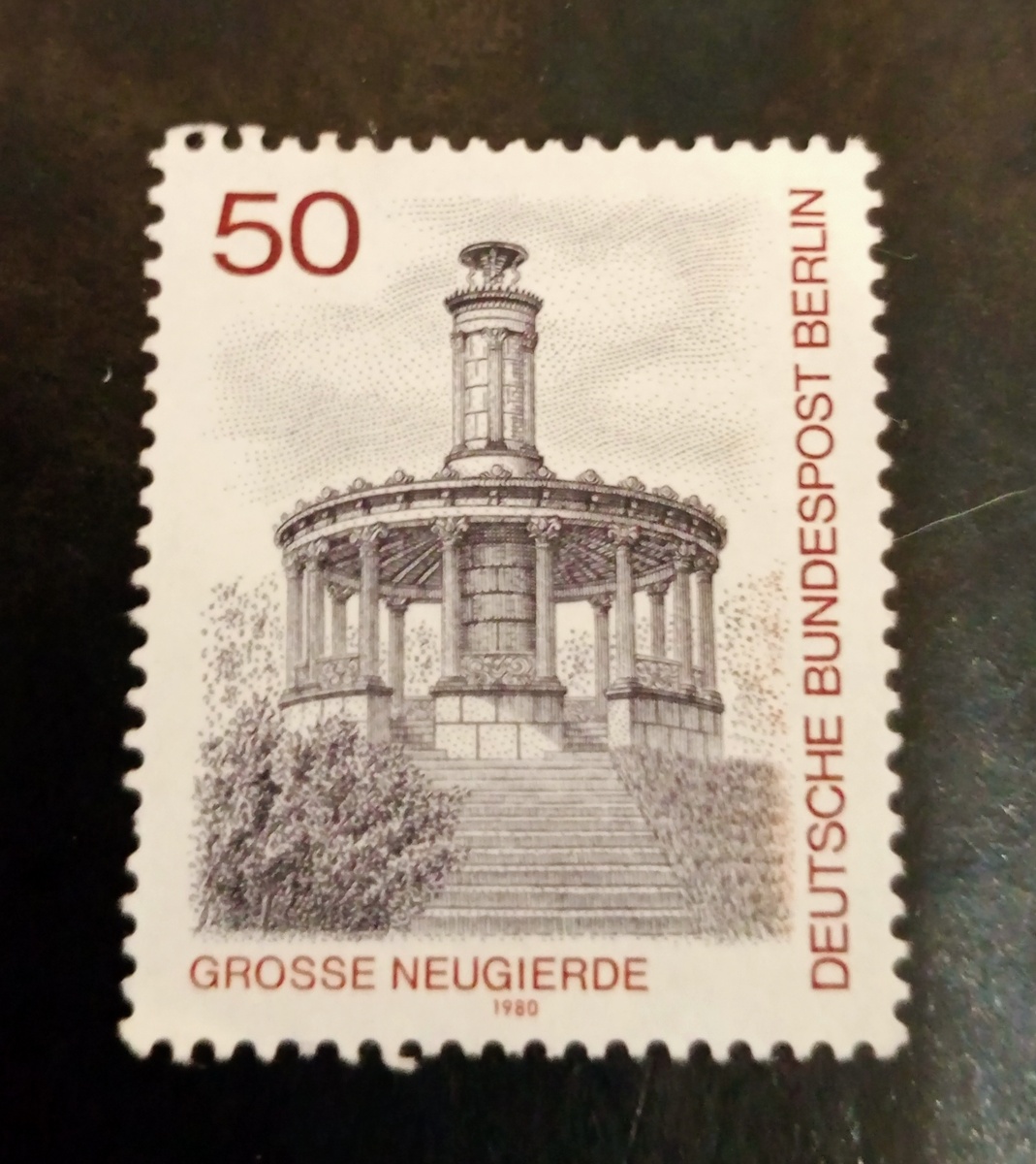 Немецкая почтовая марка 1980г