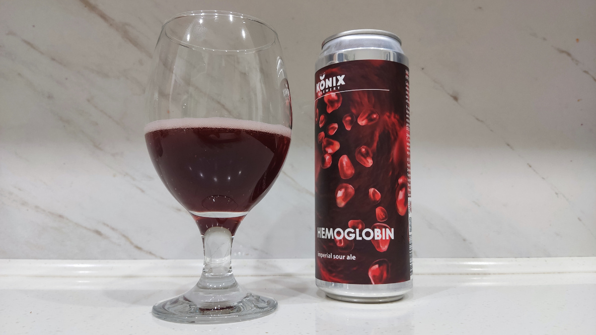 Обзор пива Hemoglobin от Konix