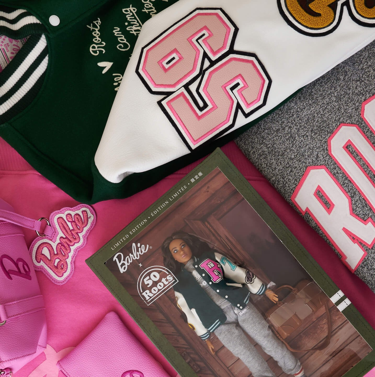 Roots 50th Anniversary Barbie Doll 2023, Mattel 