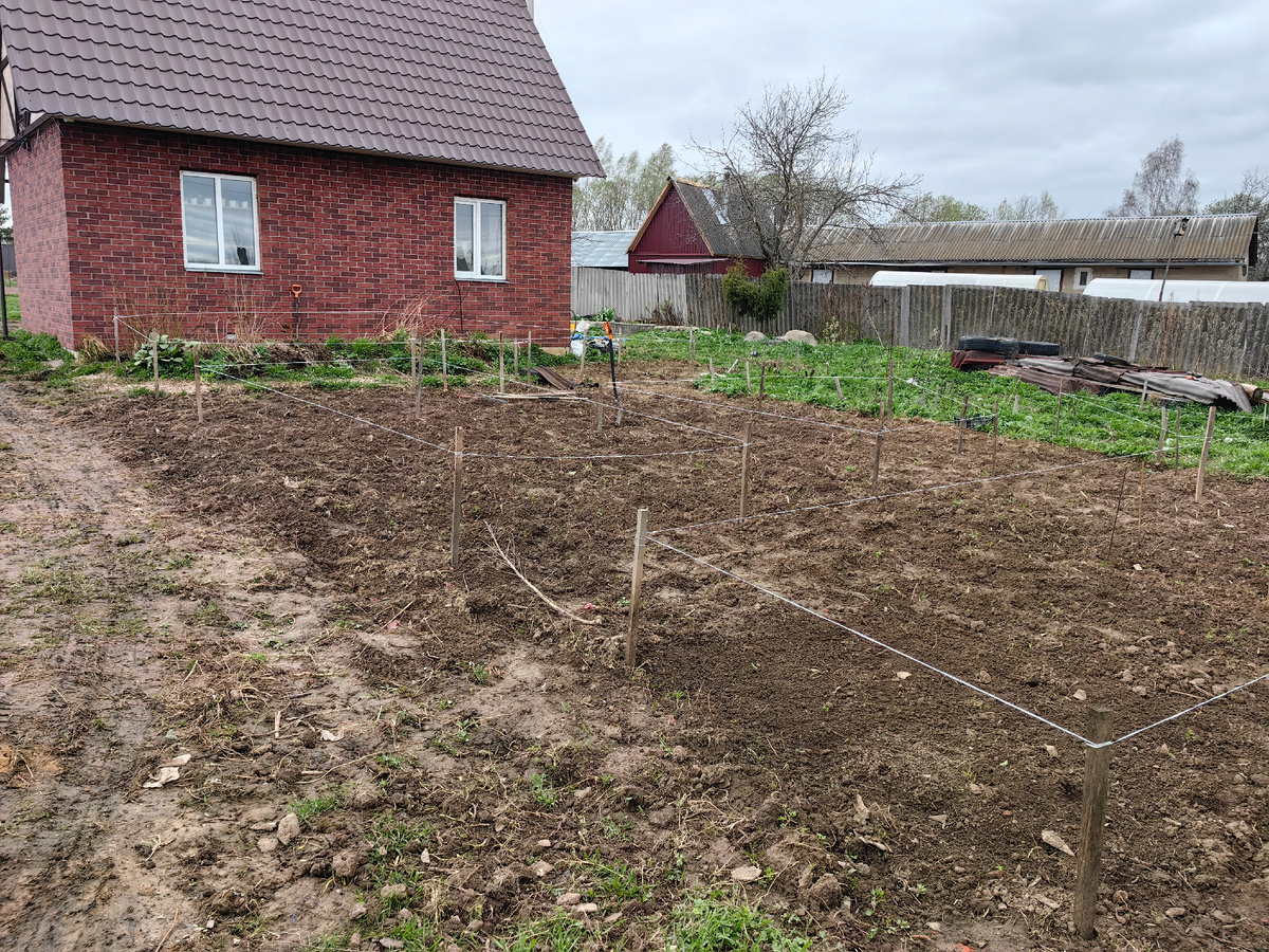 маленький фрагмент перед домом. Тут я решила сделать условнй гравийный сад. Чтобы сократить площадь покоса травы. Гравий у нас уже был частично от старых хозяев. К сожалению не успели доделать все в этом году. Листайте галерею там наше итого))