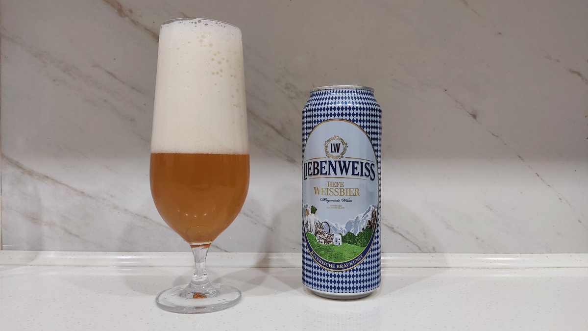 Обзор пива "Liebenweiss Hefe Weissbier".