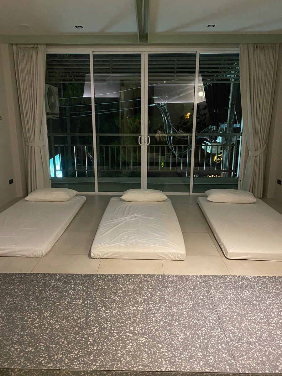 Традиционный тайский массажный салон, одна из комнат