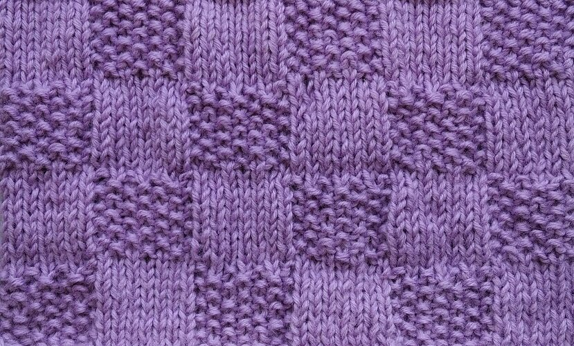 Лицевая сторона узора