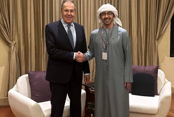    Сергей Лавров и Абдалла Бен Заид Аль Нахайян