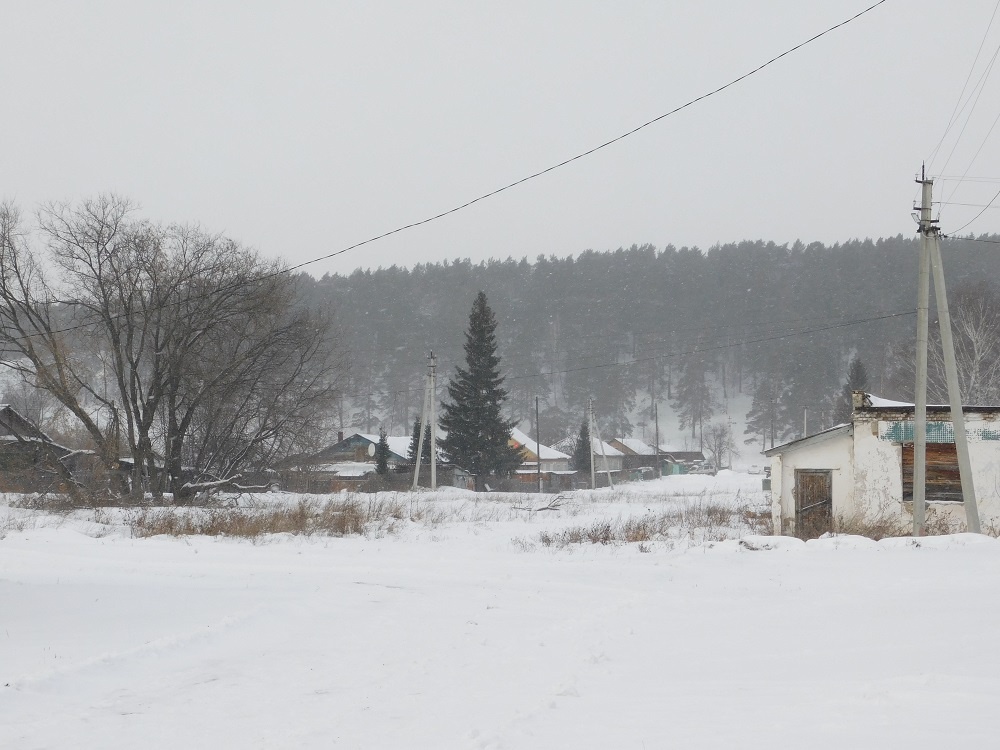    На выходных будет тепло и снежно. Усть-Чем. Фото Анны Зубаревой