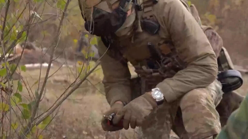     Минобороны показало кадры боевой подготовки подразделения "Барс-Белгород" Минобороны РФ