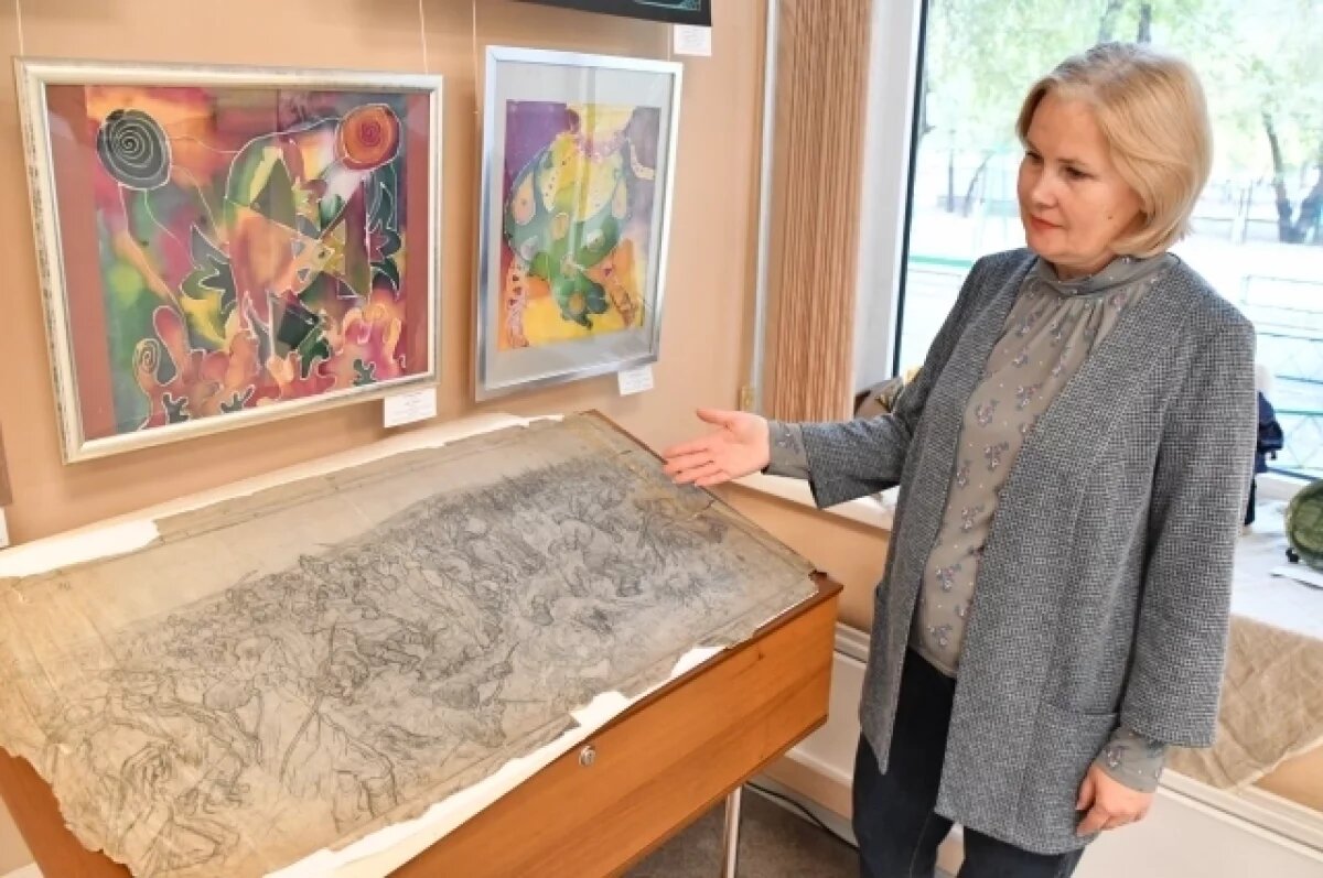    В фондах галереи хранится настоящее сокровище – неисследованный эскиз несозданной картины знаменитого художника.