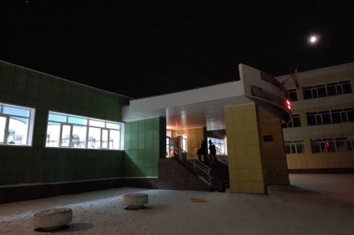    Морозы не отменяют уроки для пришедших детей в томских школах