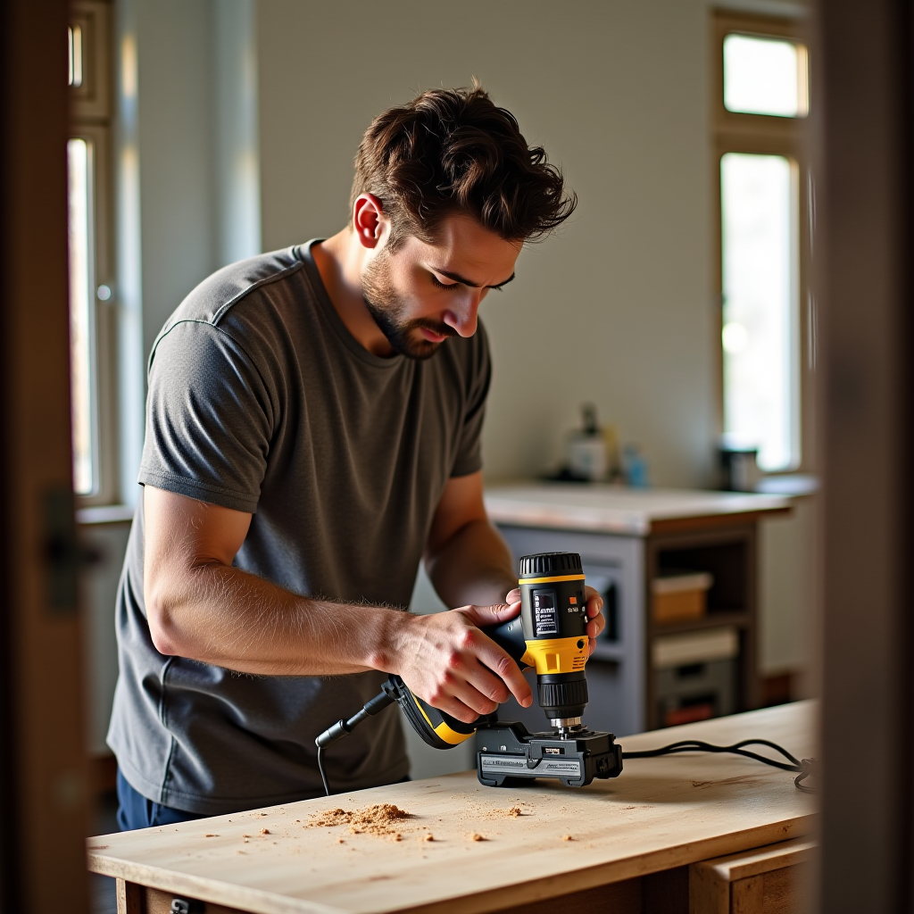 Так нейросеть видит соседа и перфоратор