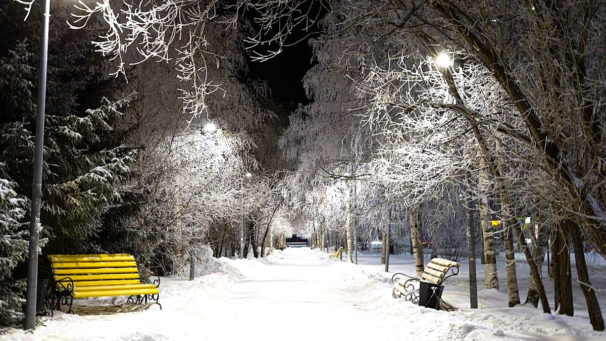    В Сургуте обновляют уличное освещение