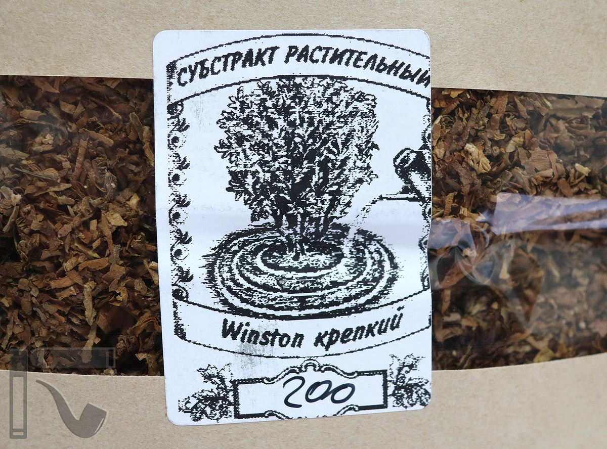 Развесной табак "Winston Крепкий". Фото:©канал "Уголок Курильщика"