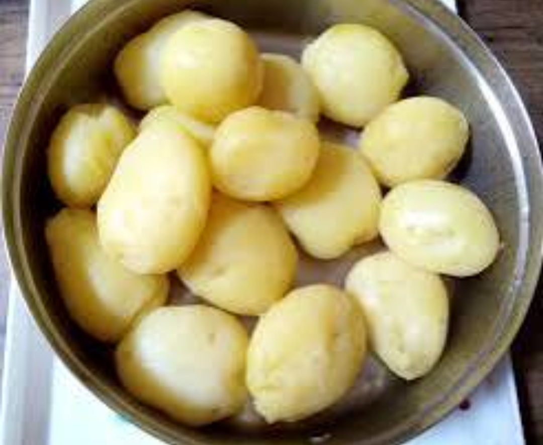 Варëный картофель. 