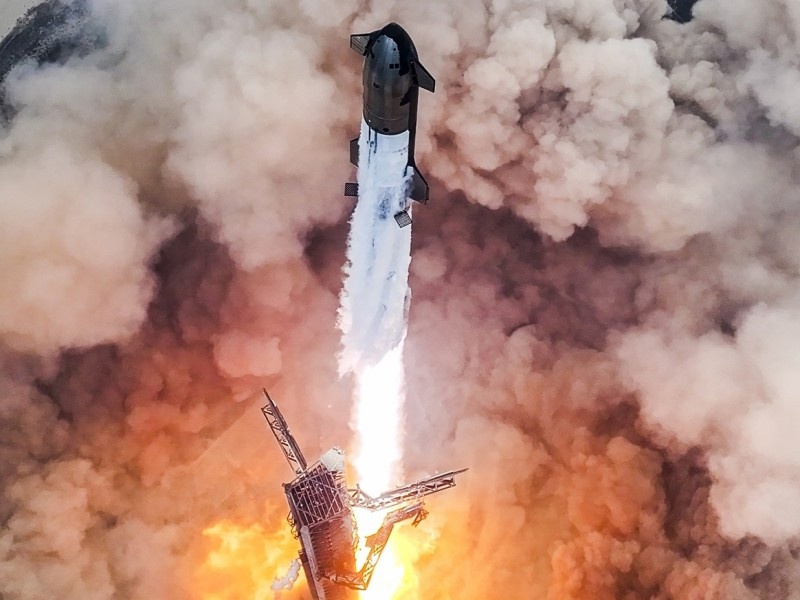    Илон Маск хочет запустить междугородние рейсы на Starship