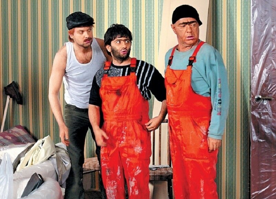 Кадр из сериала ТНТ «Наша Russia»