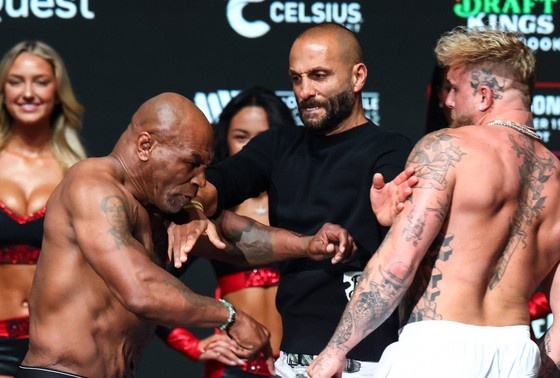    Майк Тайсон и Джейк Пол