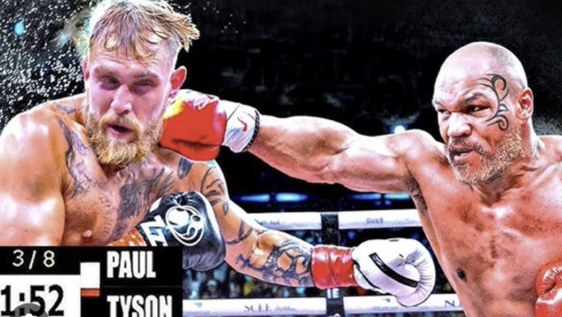 Майк Тайсон и Джейк Пол 