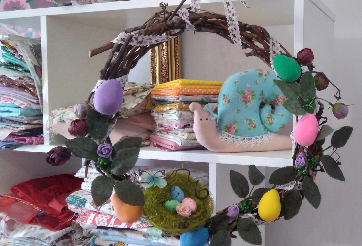 Улитка в стиле Тильда. 