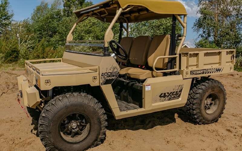    Гражданский мотовездеход Aodes Desertcross 1000-3 стал основой модификаций для армии России.