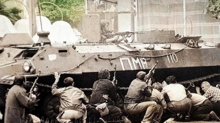 В Приднестровье помнят, что такое война. В 1992-м от геноцида спасла 14-я армия Лебедя. Кто спасёт сейчас? Скрин: "Морская пехота России"