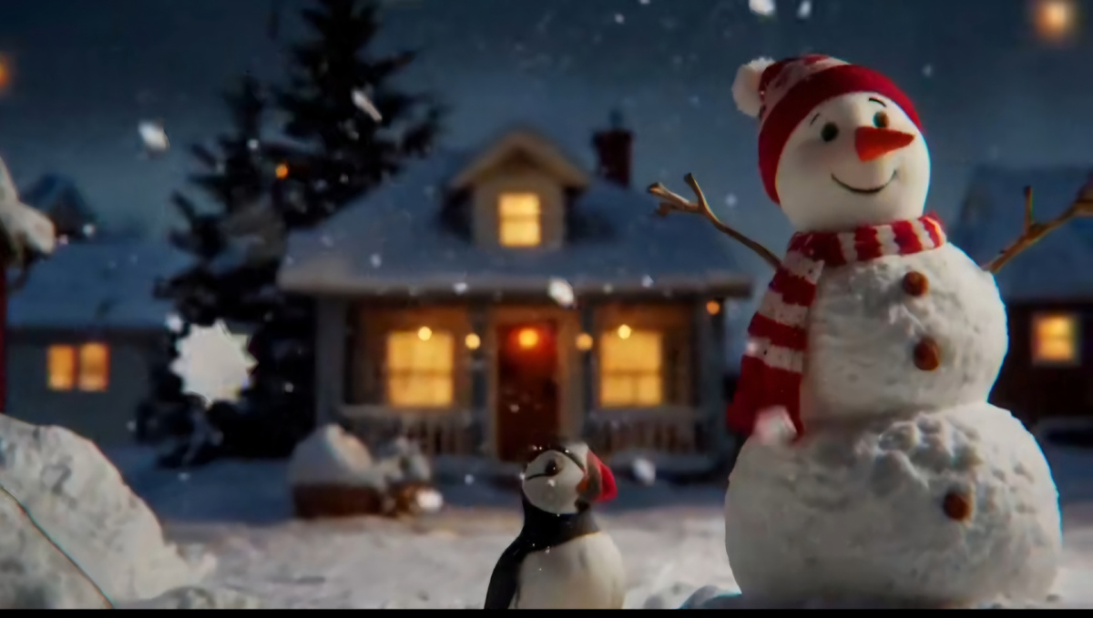 Снеговик, вздрогнем?