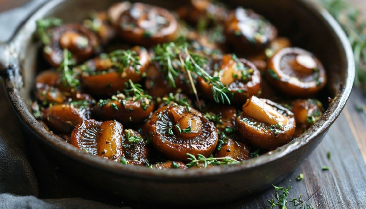 Карамелизированные грибы