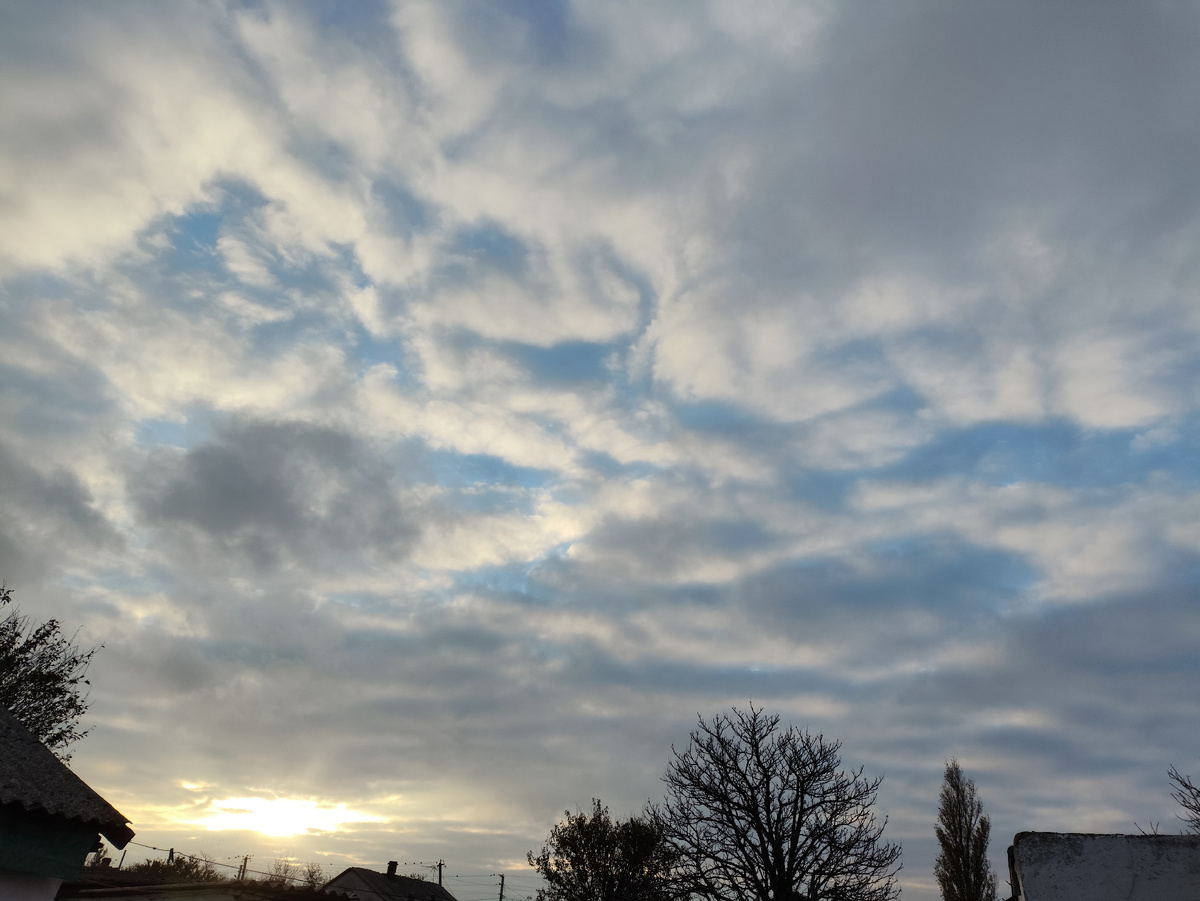 Утром солнышко показалось