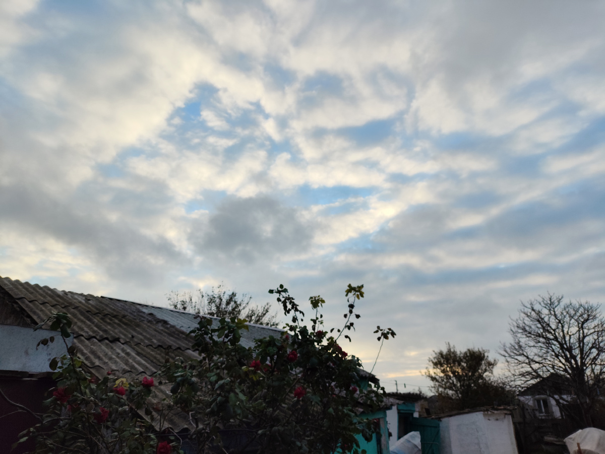 И небо было красивым