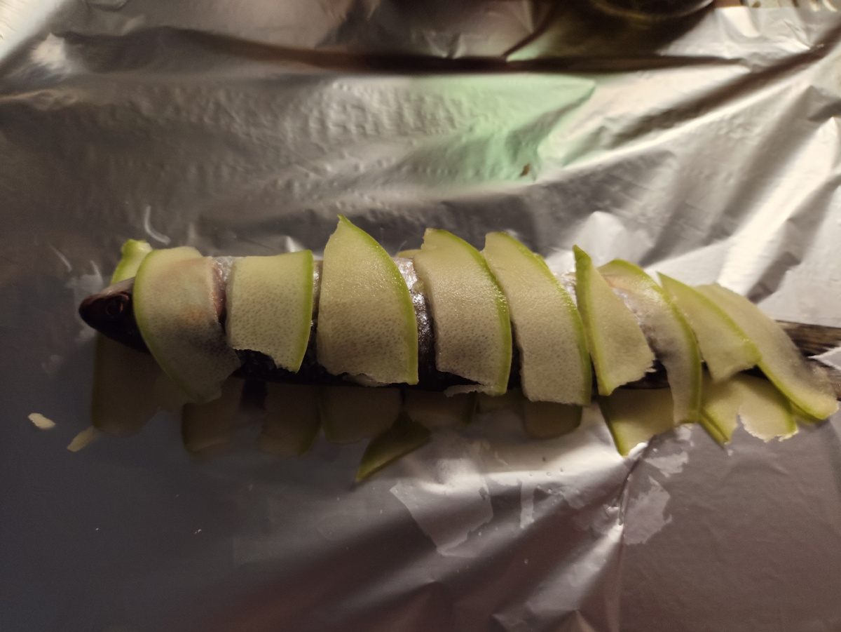 Тонкие слайсы кабачка