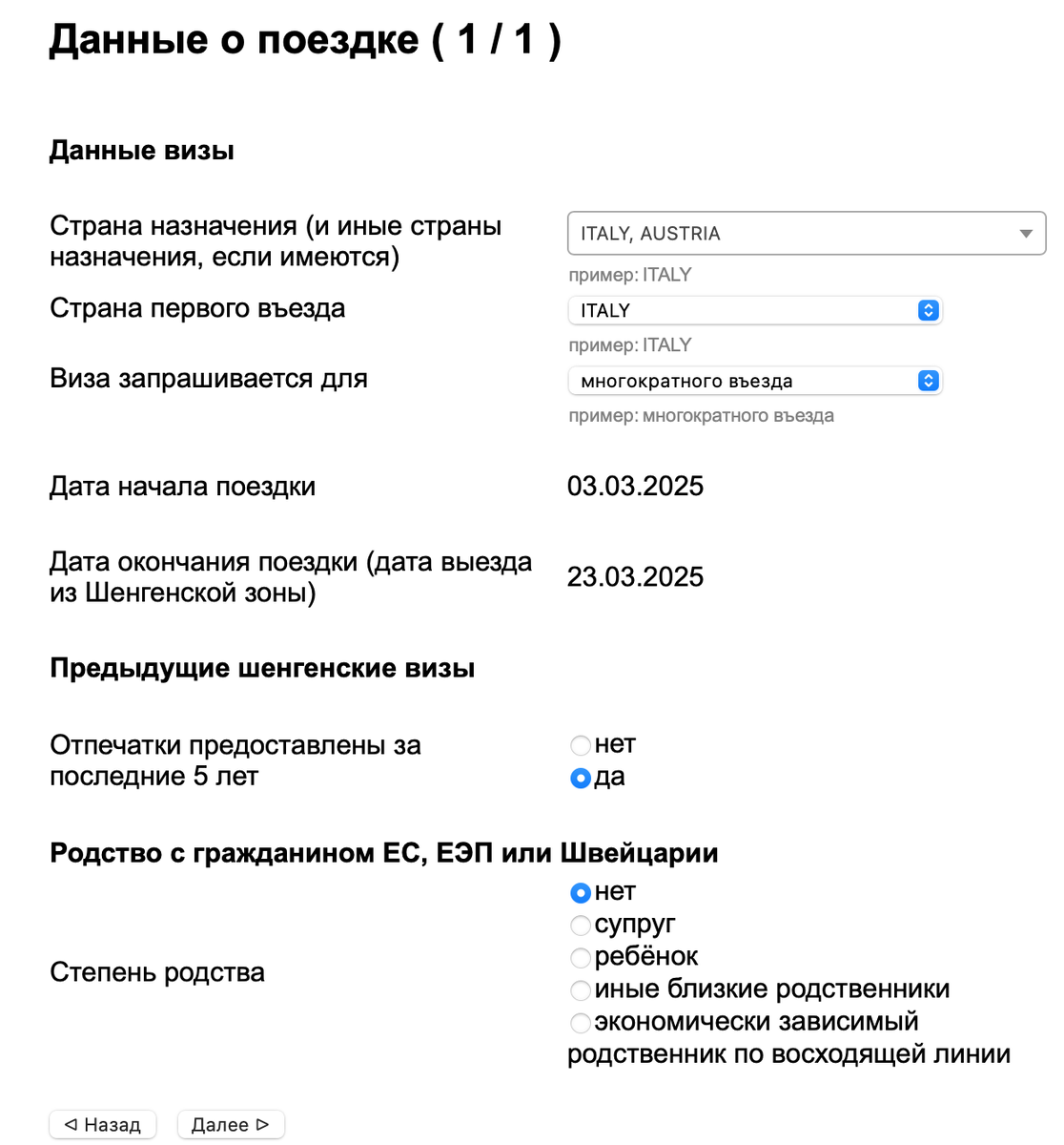 Подать документы на оформление дома Самостоятельное оформление шенгенской визы в Италию: заполнение анкеты (пошагово