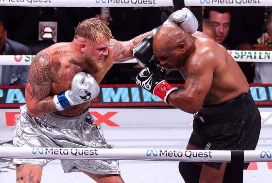    Майк Тайсон и Джейк Пол