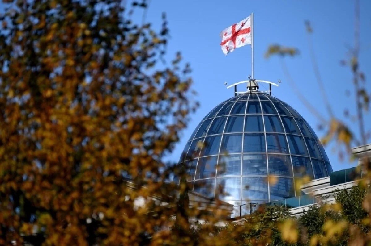    Правящая партия Грузии победила на выборах, набрав более 53% голосов