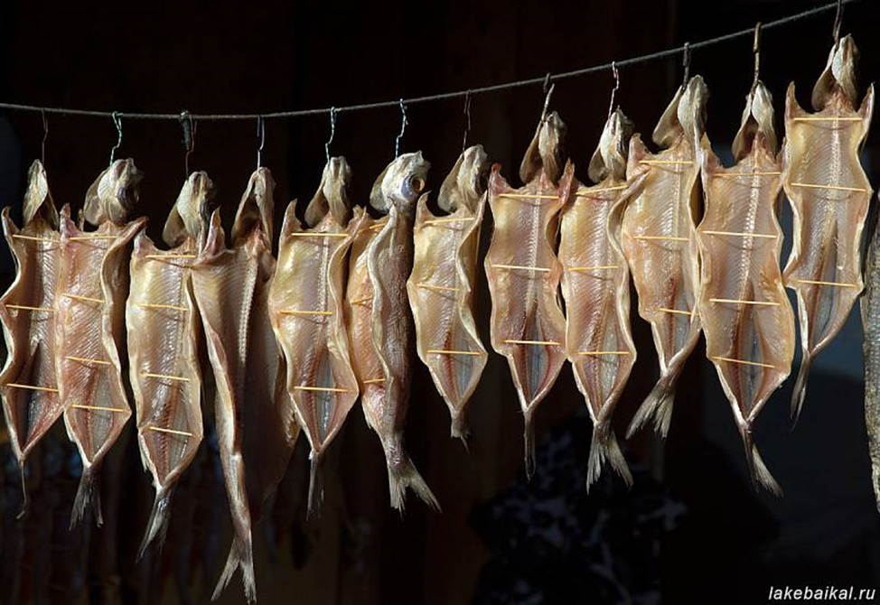 Байкальский копченый омуль