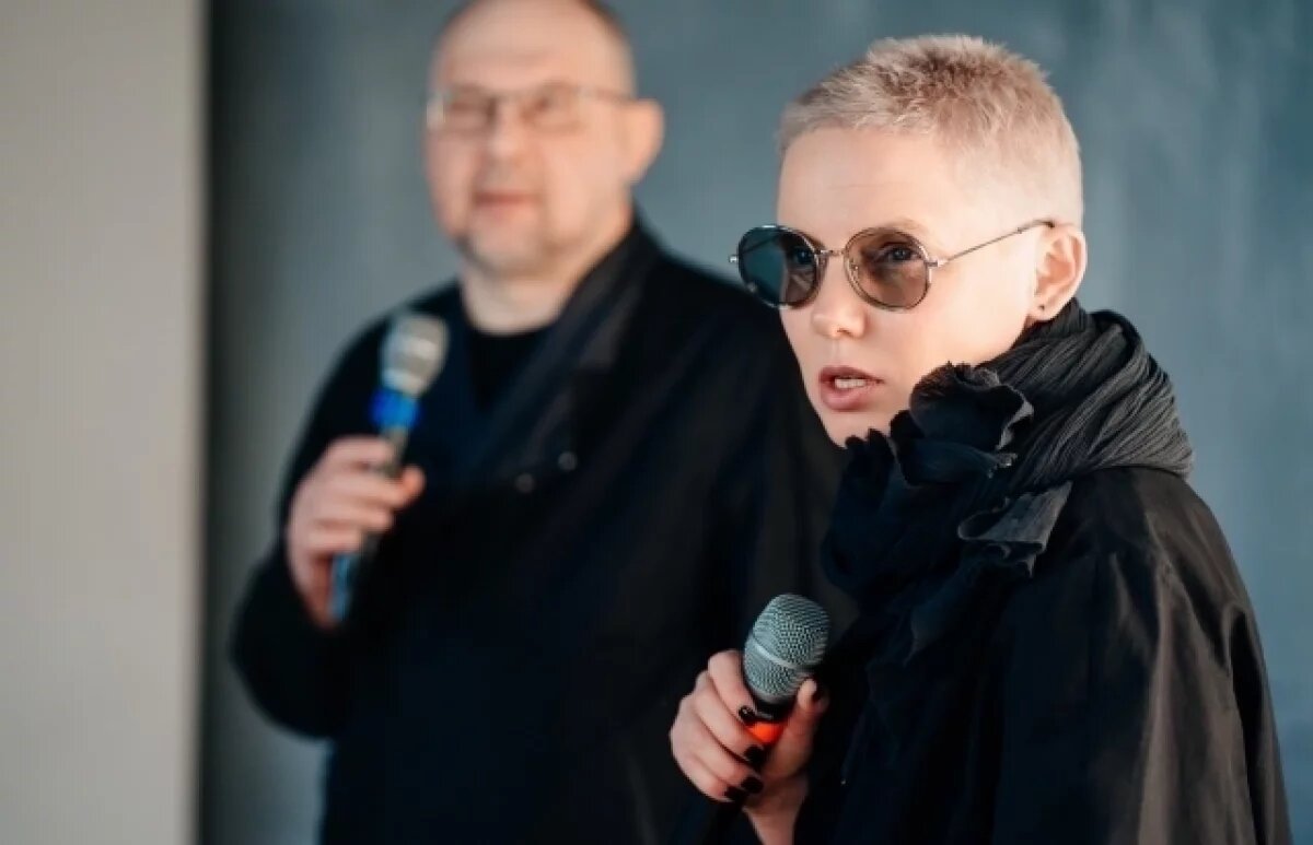    Продюсер Юлия Зайцева и писатель Алексей Иванов