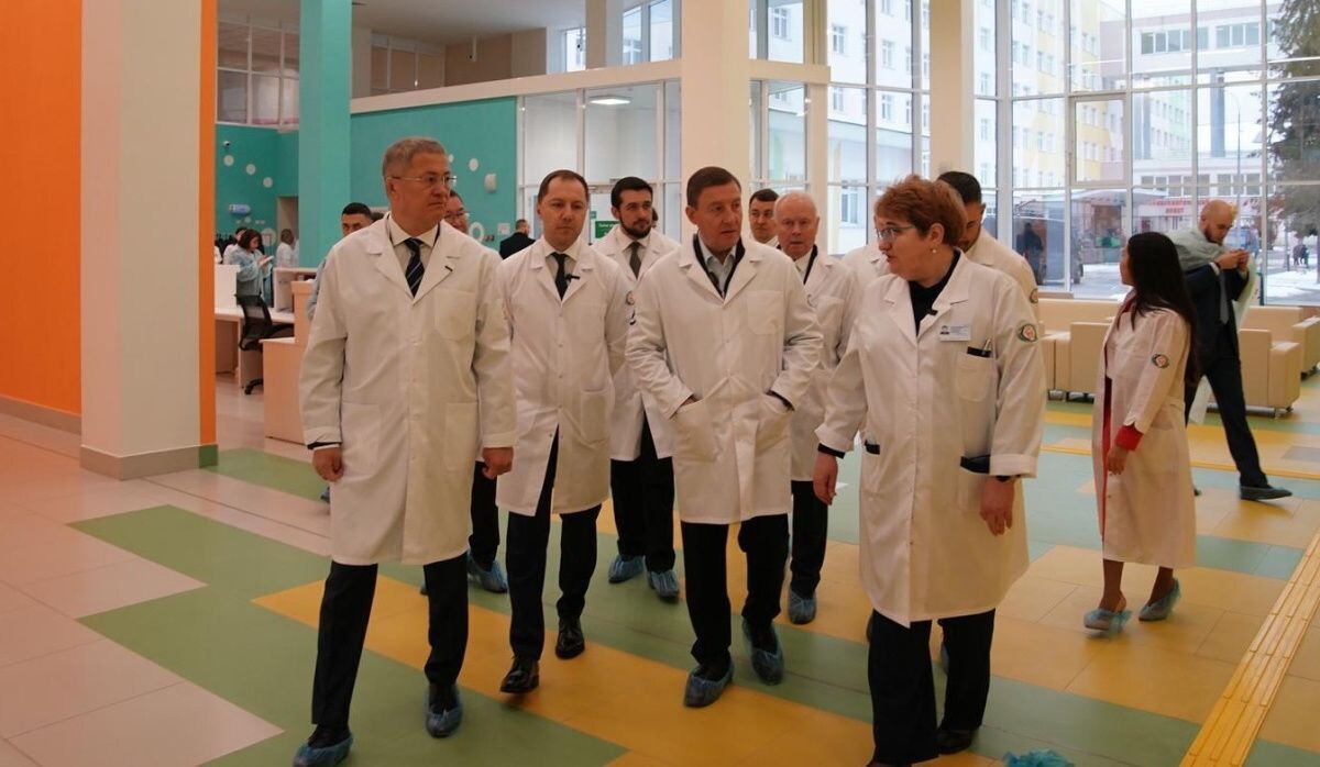     Центра детской онкологии и гематологии в Уфе. Источник: glavarb.ru Автор фото: Пресс-служба главы РБ