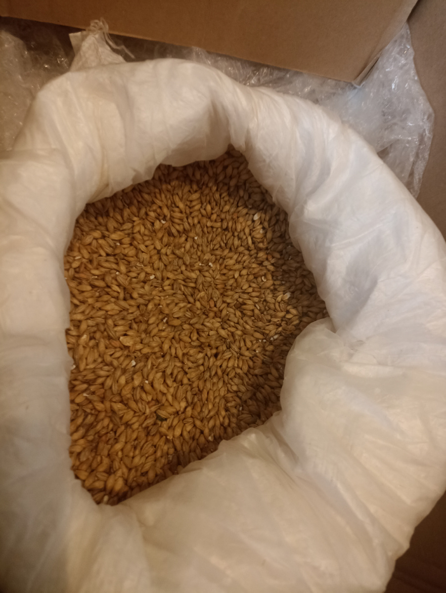 Берем солод Пилснер базовый 3,3 кг.