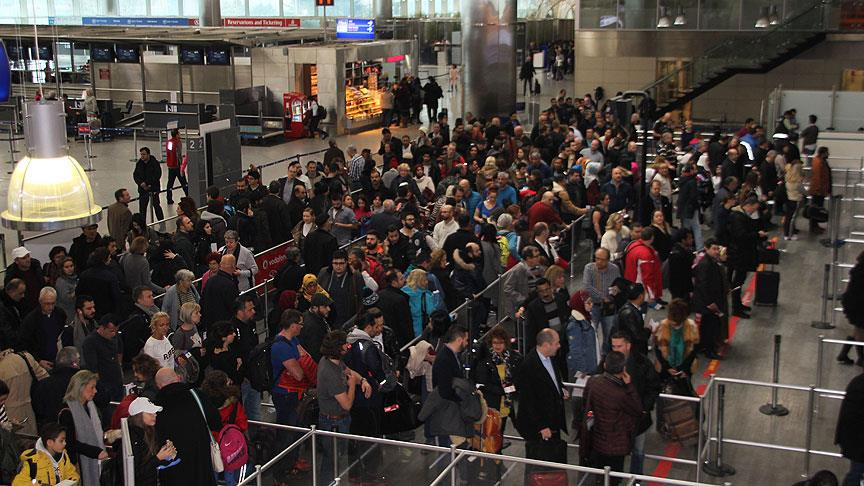 Вам знакомы эти длинные "змейки" перед регистрацией и личным досмотром? (из сети)