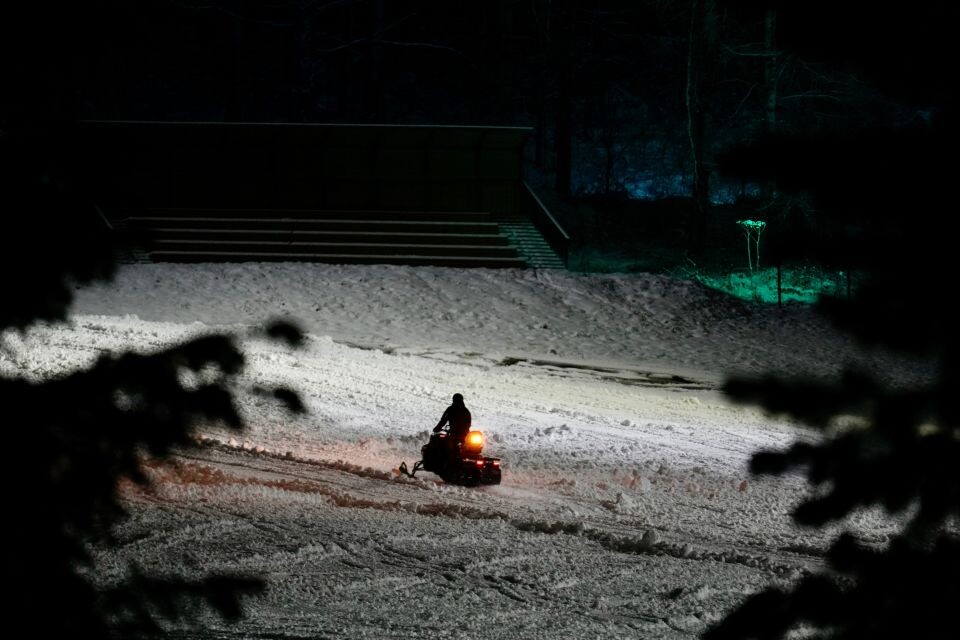    Курорт "Манжерок", ноябрь 2024. Источник: Андрей Сороко, "Толк"