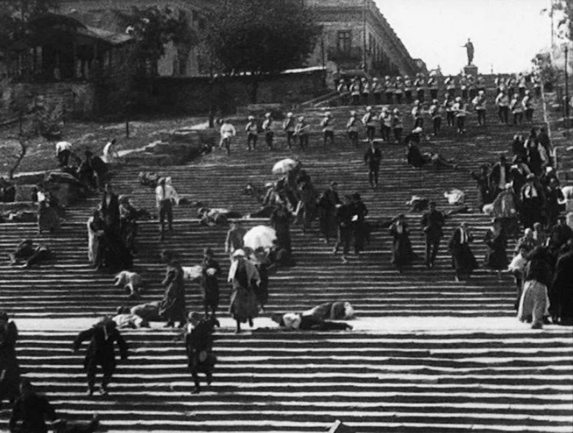 Кадр из к/ф "Броненосец Потемкин"