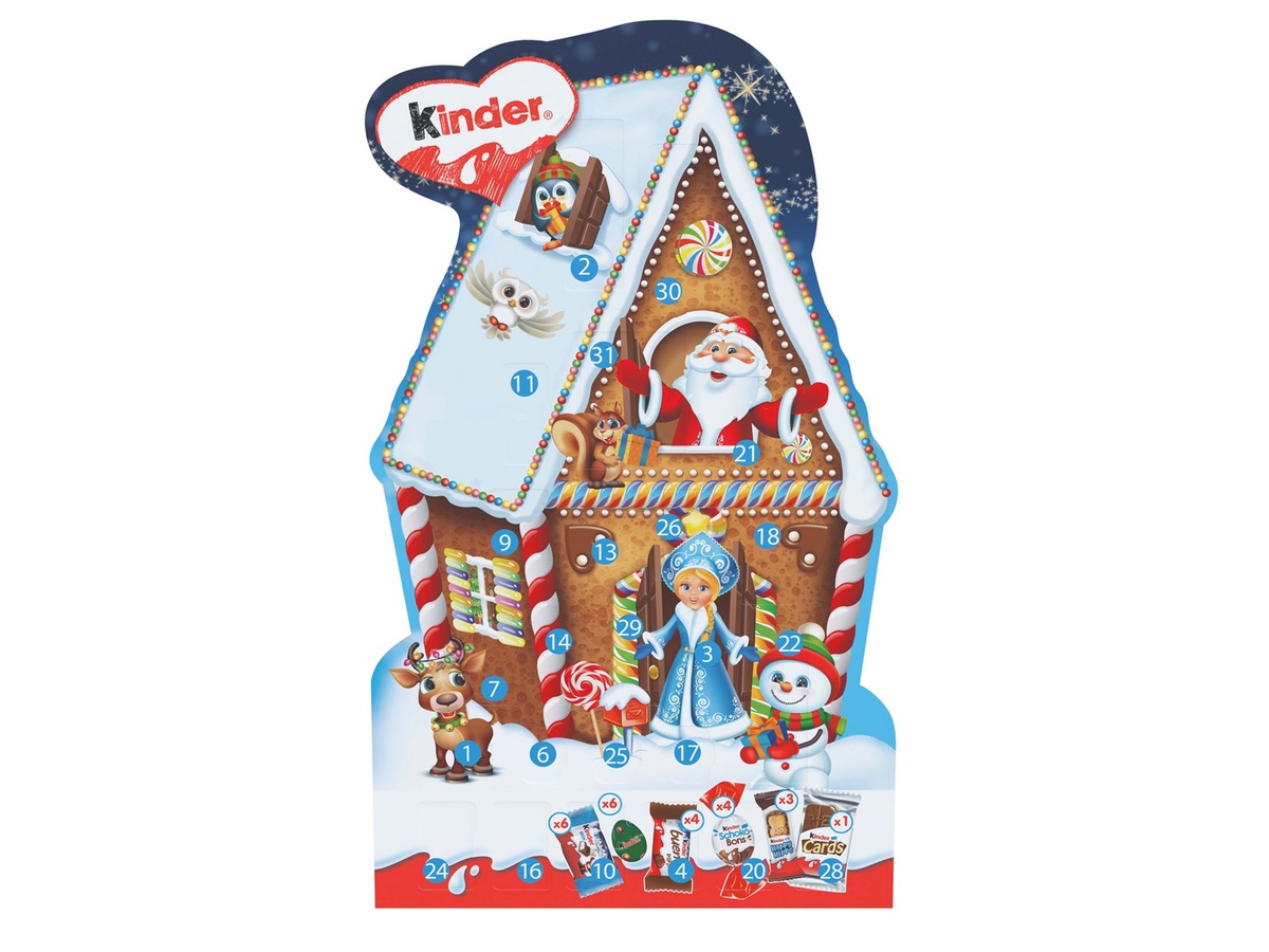 Kinder Mix Новогодний домик
