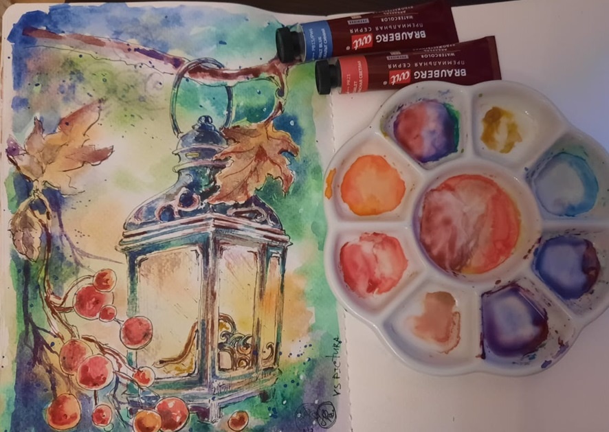 Сюда проник символ будущего года, кстати. Интересно все ее видят?)