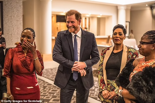 Гарри в Йоханнесбурге