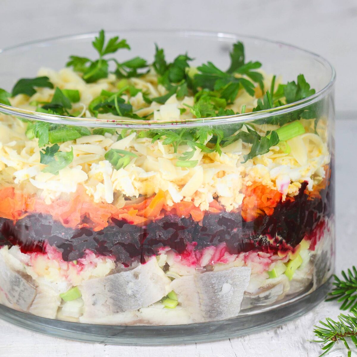 классический рецепт селедка под шубой