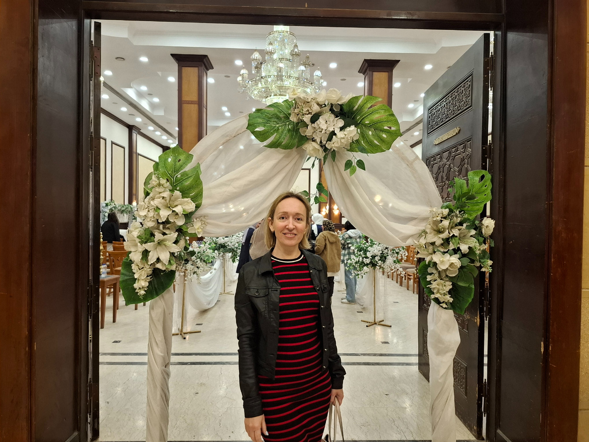 Вход в египетский "ЗАГС" для мусульман