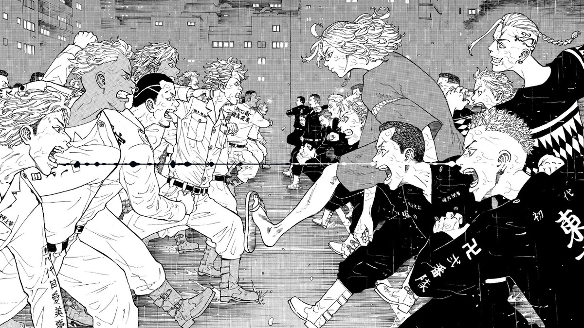 Манга Tokyo Revengers" (Токийские мстители)